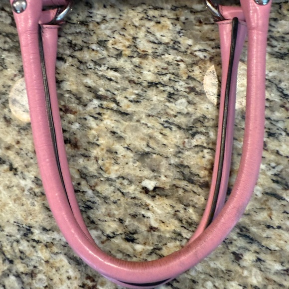 2009 Coach Jacquard Signature Limited Edition Pink Flowers Canvas Tote - Picture 13 of 16